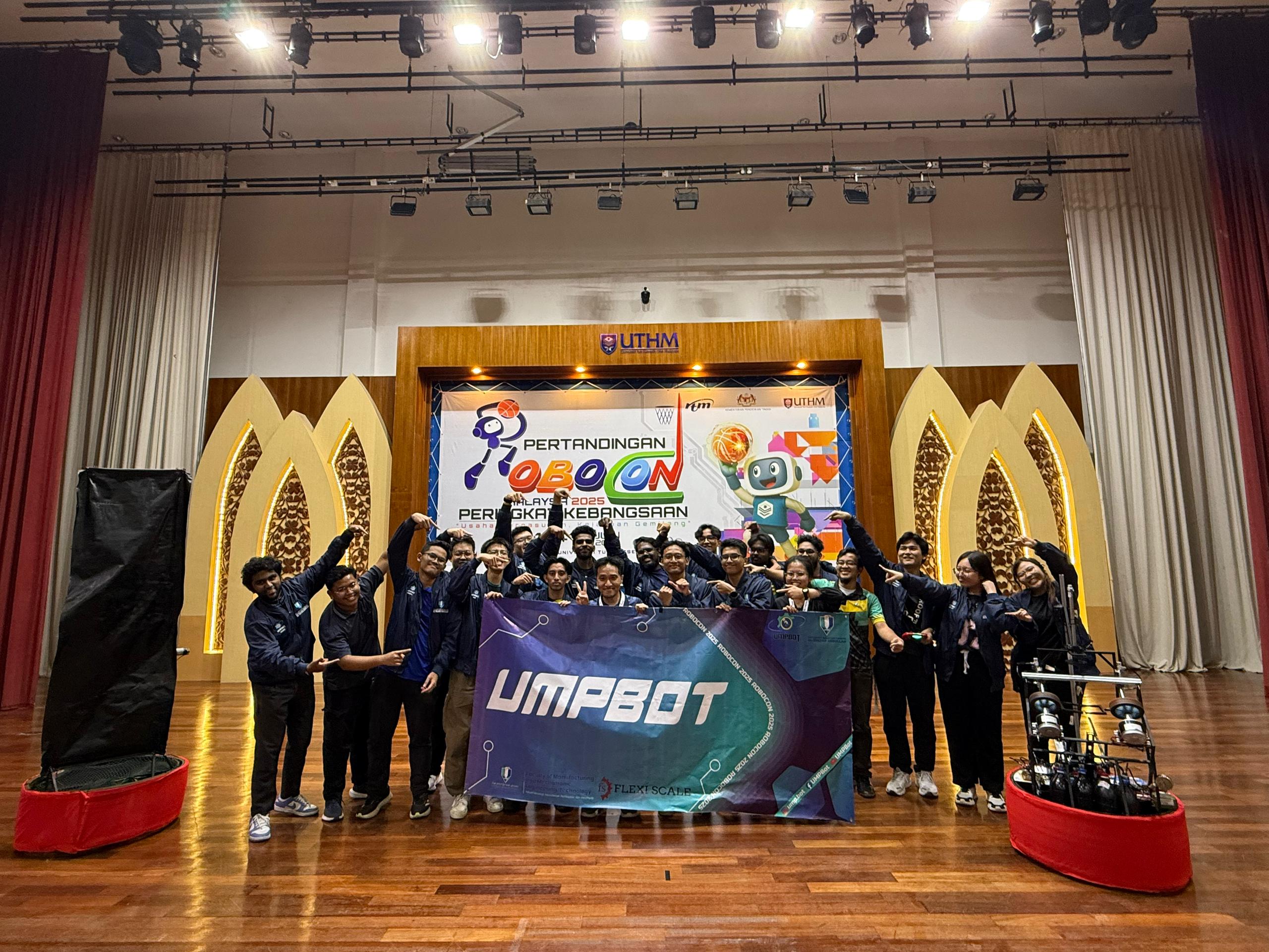 UMPBOT at ROBOCON MALAYSIA 2025